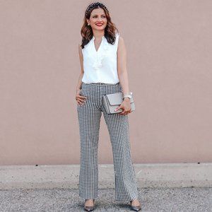 CAbi Fall 2020 Houndstooth Trouser